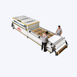 Vertical single trolley membrane