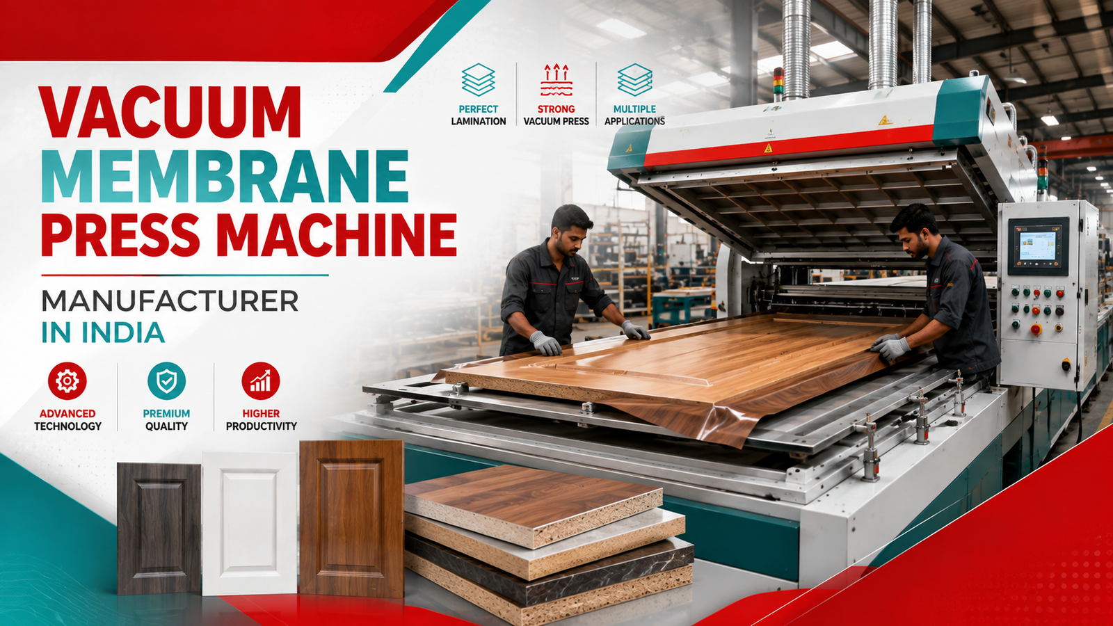 Vacuum Membrane Press Machine Manufacturer In India