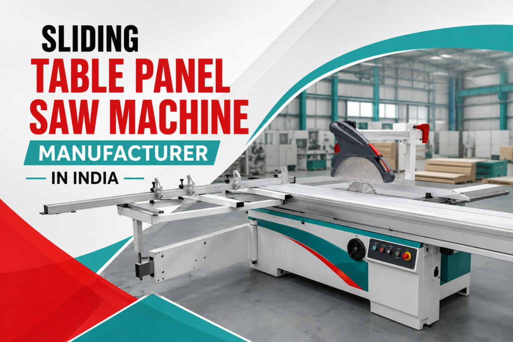 SLIDING TABLE PANEL SAW MACHINE MANUFACTURER IN INDIA