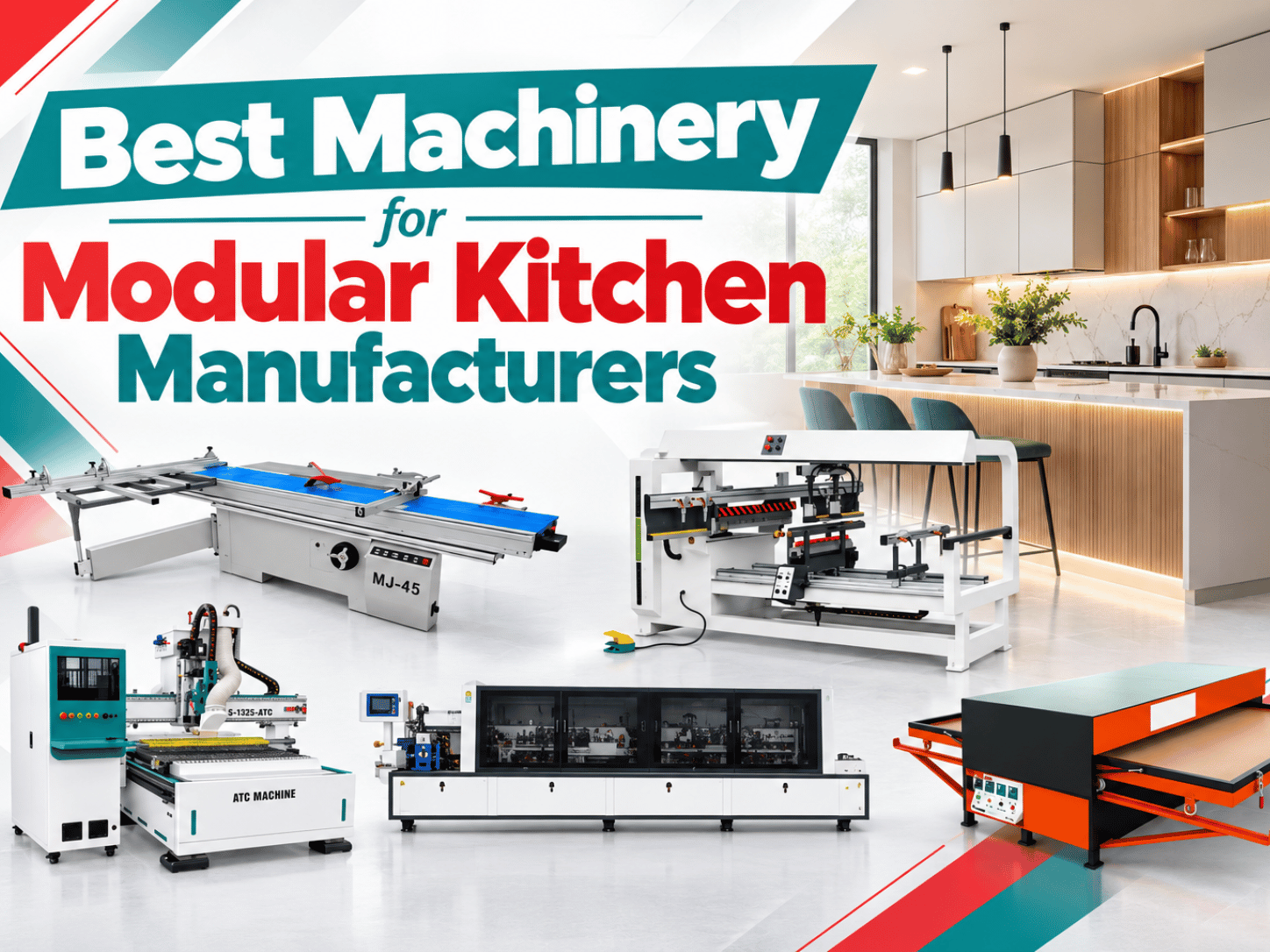 Best Machinery for Modular Kitchen Manufacturers
