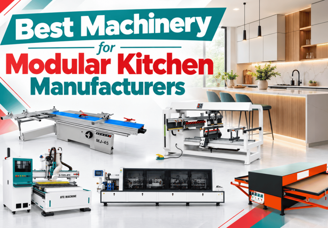 Best Machinery for Modular Kitchen Manufacturers